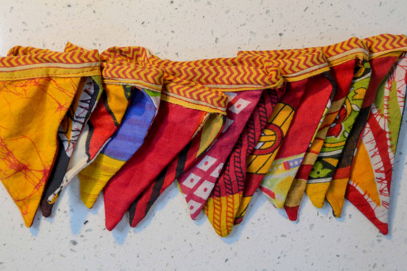 Saree Mini Triangle Banner | Assorted