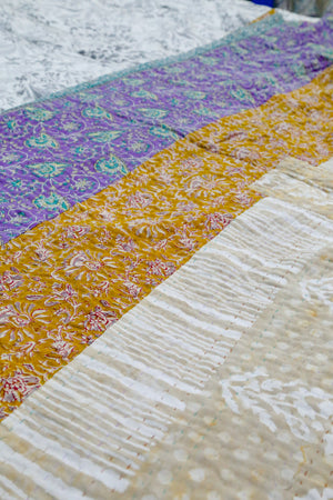 Custom Kantha Quilt