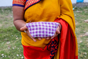 Kantha Cosmetic Bag | Small | Assorted