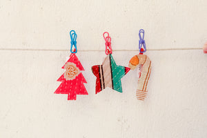 WS Kantha Christmas Ornaments | Tree