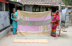 Custom Kantha Quilt