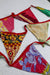 Christmas Saree Triangle Banner