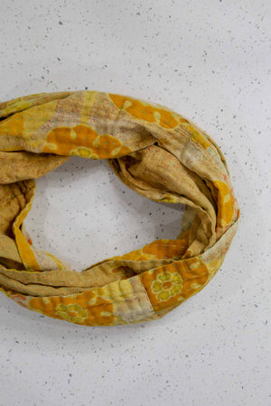 Kantha Infinity Scarf