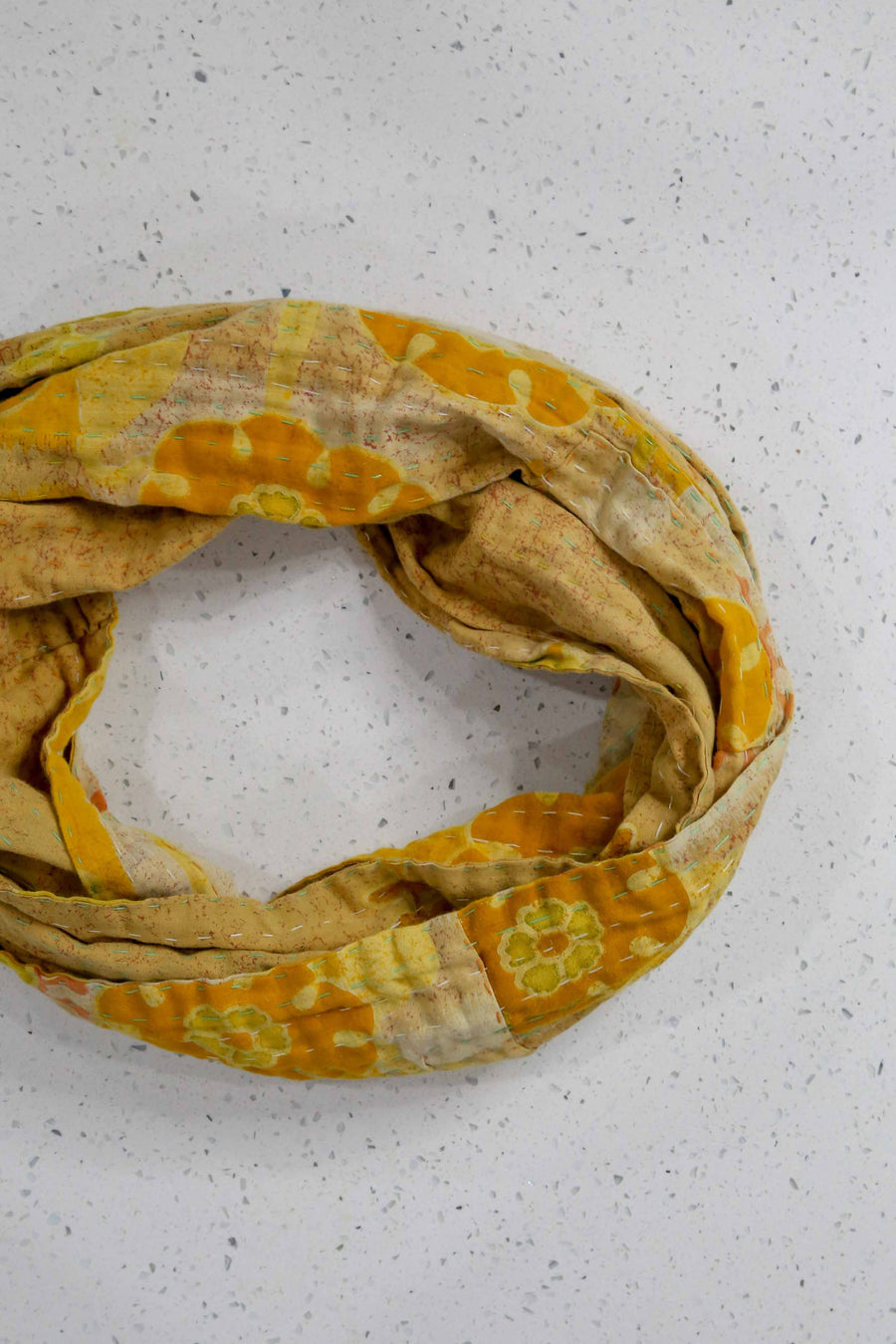 Kantha Infinity Scarf