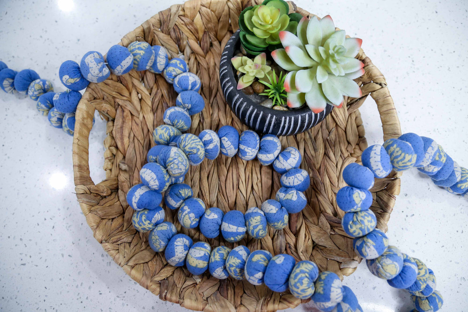 Saree Bead Garland | Pattern