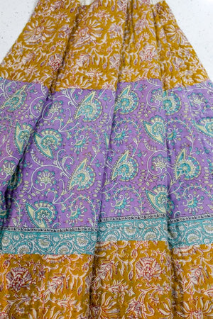 Custom Kantha Quilt - Asha Project Kantha - Saree - Handmade