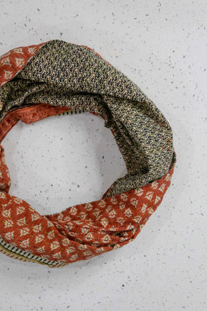 Kantha Infinity Scarf