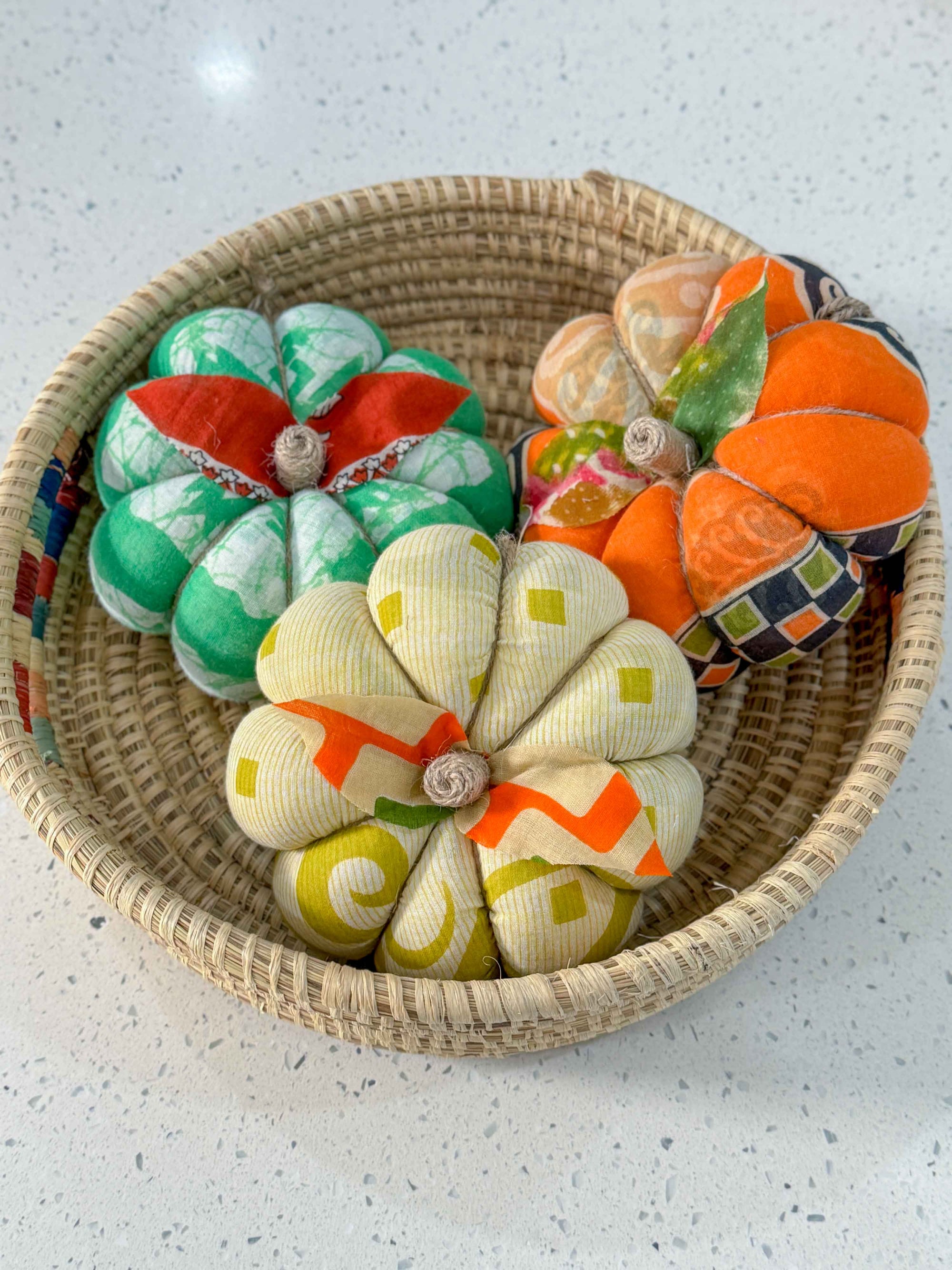 a basket filled with different types of cloths