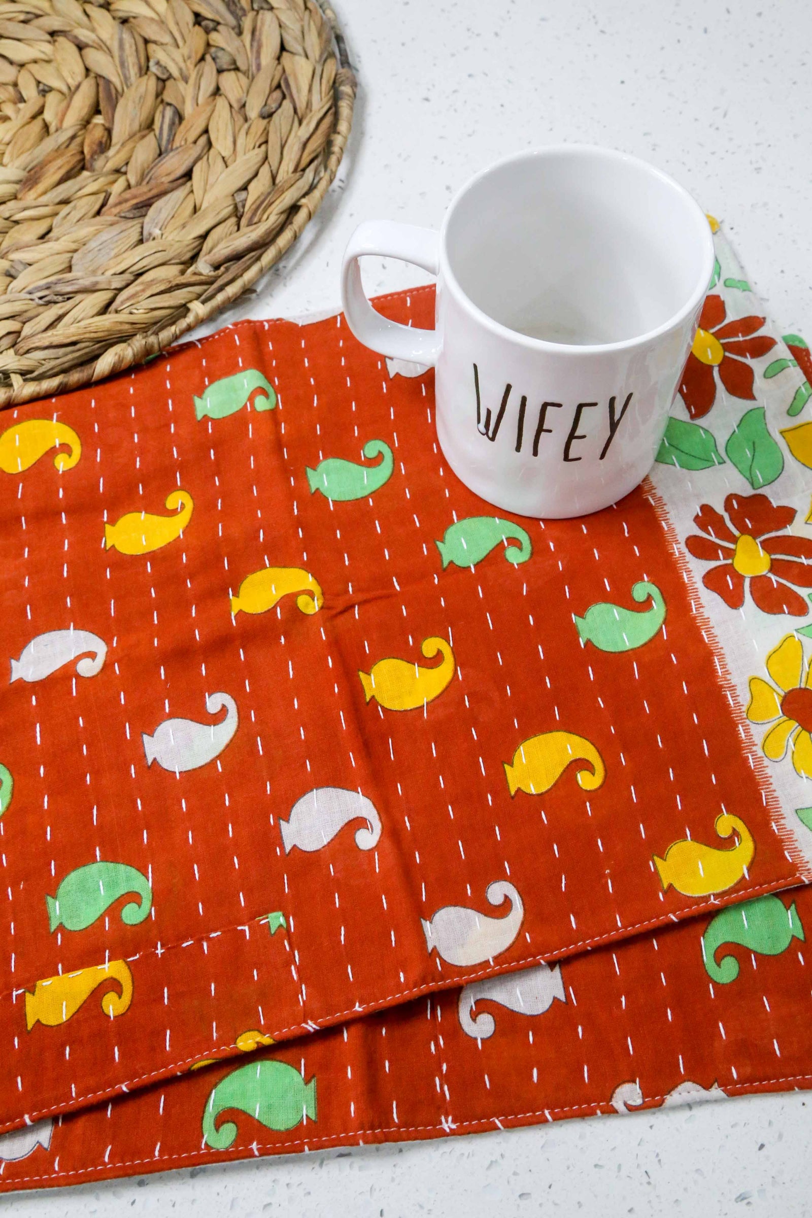 Kantha Placemat Set