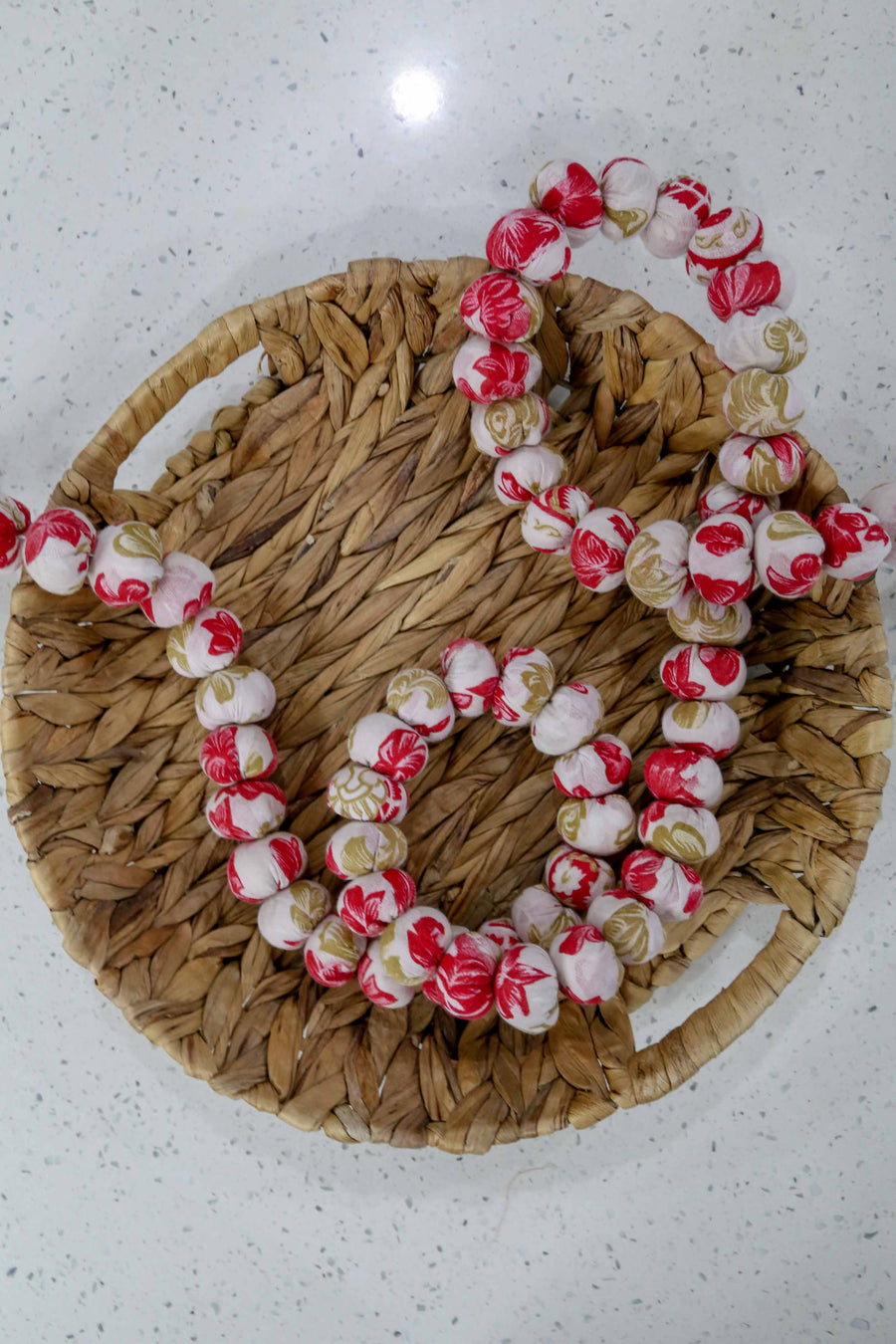 Saree Bead Garland - Pattern