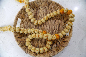 Saree Bead Garland | Pattern - Asha Project Kantha - Saree - Handmade
