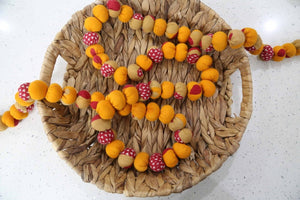 Saree Bead Garland | Pattern - Asha Project Kantha - Saree - Handmade
