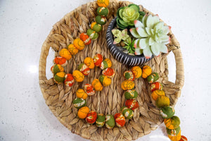 Saree Bead Garland | Pattern - Asha Project Kantha - Saree - Handmade