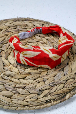 WS Saree Headband | Bandana - Asha Project Kantha - Saree - Handmade